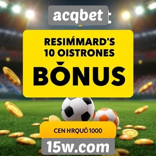 Acqbet apresenta bônus para novos usuários